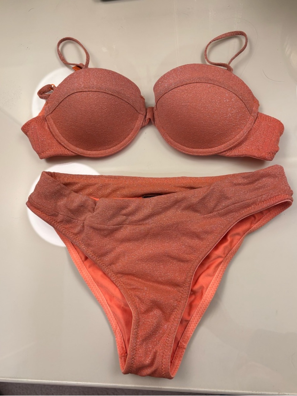 Triangl Apricot Sparkle Bikini - Picture 2 of 5